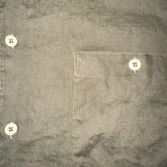 Olive Green Linen from Zenga - Picture 3 of 4